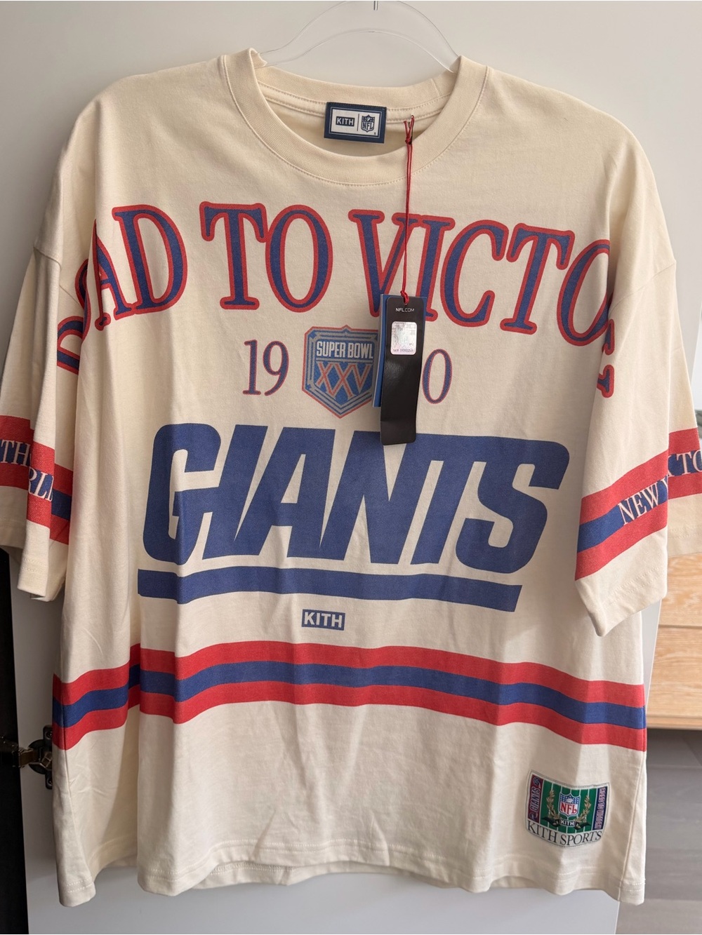 KITH NFL Giants Tee NWT